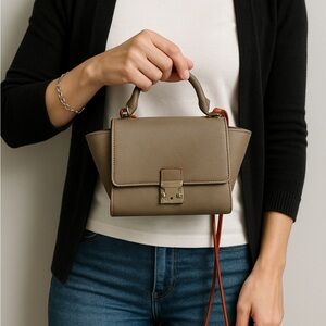 ZARA woman  small taupe bag